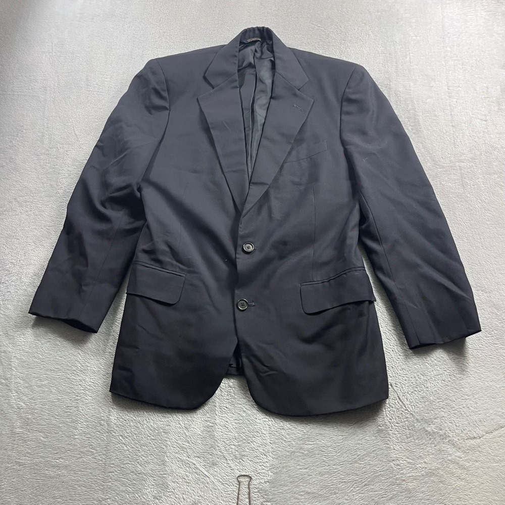 Brooks Brothers Golden Fleece Navy Blue Blazer Hand Tailored 39 REG Sport Coat